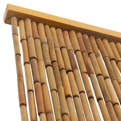 Rideau de porte contre insectes Bambou 100 x 220 cm 