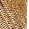 Rideau de porte contre insectes Bambou 100 x 220 cm 