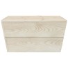 Tables de jardin 2 pcs 60x60x30 cm Bois d'épicéa imprégné 