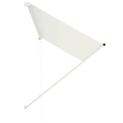 Auvent rétractable 250x150 cm Crème 