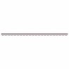 Auvent Valence 5 m gris clair 4.8x0.2 m 