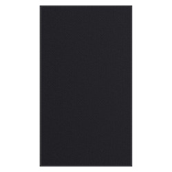 Paillasson noir 115x200 cm 