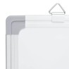 Tableau blanc magnétique pliable 120x80x1,7 cm aluminium 