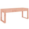 Banc de jardin 110x38x45 cm bois massif de douglas 