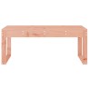 Banc de jardin 110x38x45 cm bois massif de douglas 