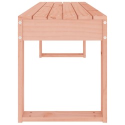 Banc de jardin 110x38x45 cm bois massif de douglas 
