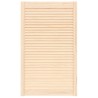 Porte d'armoire à persiennes 99,3x59,4 cm bois de pin massif 
