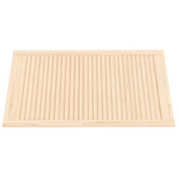 Porte d'armoire à persiennes 99,3x59,4 cm bois de pin massif 