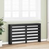 Couverture de Radiateur Chêne Noir 149x20x82 cm Bois Ingénierie 