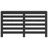 Couverture de Radiateur Chêne Noir 149x20x82 cm Bois Ingénierie 