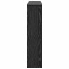 Couverture de Radiateur Chêne Noir 149x20x82 cm Bois Ingénierie 