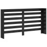 Couverture de Radiateur Chêne Noir 149x20x82 cm Bois Ingénierie 