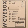 Boîtes de déménagement 20 pcs 59 x 31,5 x 31,5 cm Carton 