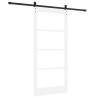 Porte coulissante avec kit de matériel 'ORKDAL'blanche 93x202 cm 