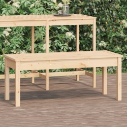 Banc de jardin 109x44x45 cm bois massif de pin 