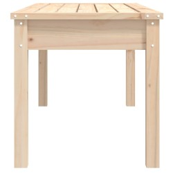 Banc de jardin 109x44x45 cm bois massif de pin 
