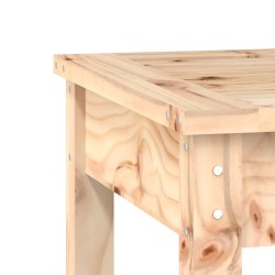 Banc de jardin 109x44x45 cm bois massif de pin 