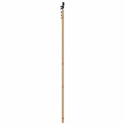 Porte coulissante avec kit matériel 93x202 cm en bois massif de pin 