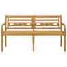 Banc Batavia 150 cm Bois massif de teck 