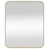 Miroir mural Doré 50x60 cm Rectangulaire 