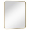 Miroir mural Doré 50x60 cm Rectangulaire 