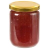 48 pcs Pots à confiture avec couvercle doré Verre 230 ml 
