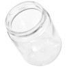 48 pcs Pots à confiture avec couvercle doré Verre 230 ml 