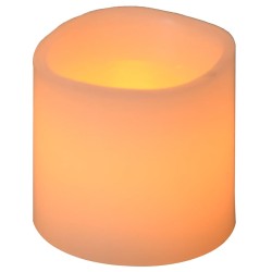 Bougies électriques à LED 24 pcs Blanc chaud 