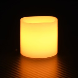 Bougies électriques à LED 24 pcs Blanc chaud 