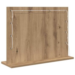 Miroir de maquillage Chêne artisanal Bois d'ingénierie 