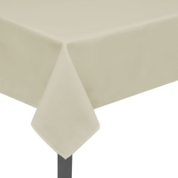 Nappes 5 pcs Crème 170x130 cm 