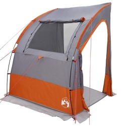 Tente Gris et Orange et Noir 194 x 180 x 210 cm Polyester 
