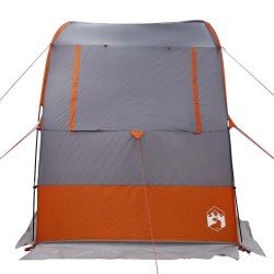 Tente Gris et Orange et Noir 194 x 180 x 210 cm Polyester 
