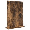 Miroir de vanity Chêne fumé Bois, Verre 70 x 50 x 18 cm Miroir 