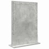 Miroir de vanité Gris béton Béton 70 x 50 x 18 cm Miroir 