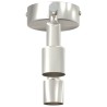 Projecteur plafond 2 voies réglables nickel brossé GU10 