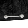 Housses pour meubles de jardin 2 pcs 10 œillets Ø260x90 cm rond 