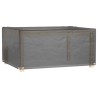 Housse de salon de jardin 8 œillets 160x120x75 cm rectangulaire 