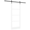 Porte coulissante avec ensemble quincaillerie 'ORKDAL'blanche 93x232 cm 