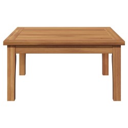 Table de Jardin 60x60x30 cm Bois Massif Teck 