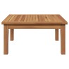 Table de Jardin 60x60x30 cm Bois Massif Teck 