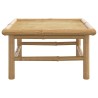 Table de jardin 65x55x30 cm bambou 