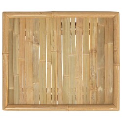 Table de jardin 65x55x30 cm bambou 