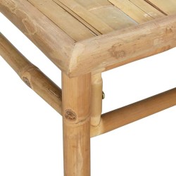 Table de jardin 65x55x30 cm bambou 