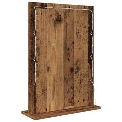 Miroir de Coiffeuse Bois ancien Bois massif 70 x 50 x 18 cm 