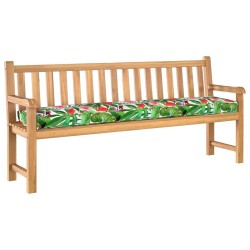 Coussins de Palette pour Banc 2 pcs Jungle Tropical 180x40x8 cm Tissu Oxford 