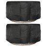 Housses pour meubles de jardin 2 pcs 10 œillets Ø230x90 cm rond 