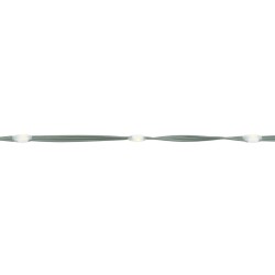 Sapin de Noël sur mât de drapeau 732 LED blanc chaud 300 cm 