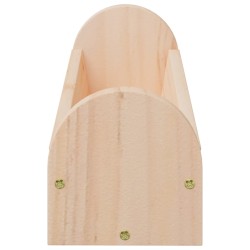 Mangeoire à foin pour lapins 28x10x10 cm bois massif de sapin 
