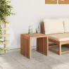 Table d'appoint de jardin 45x42,5x45 cm en bois massif de teck 
